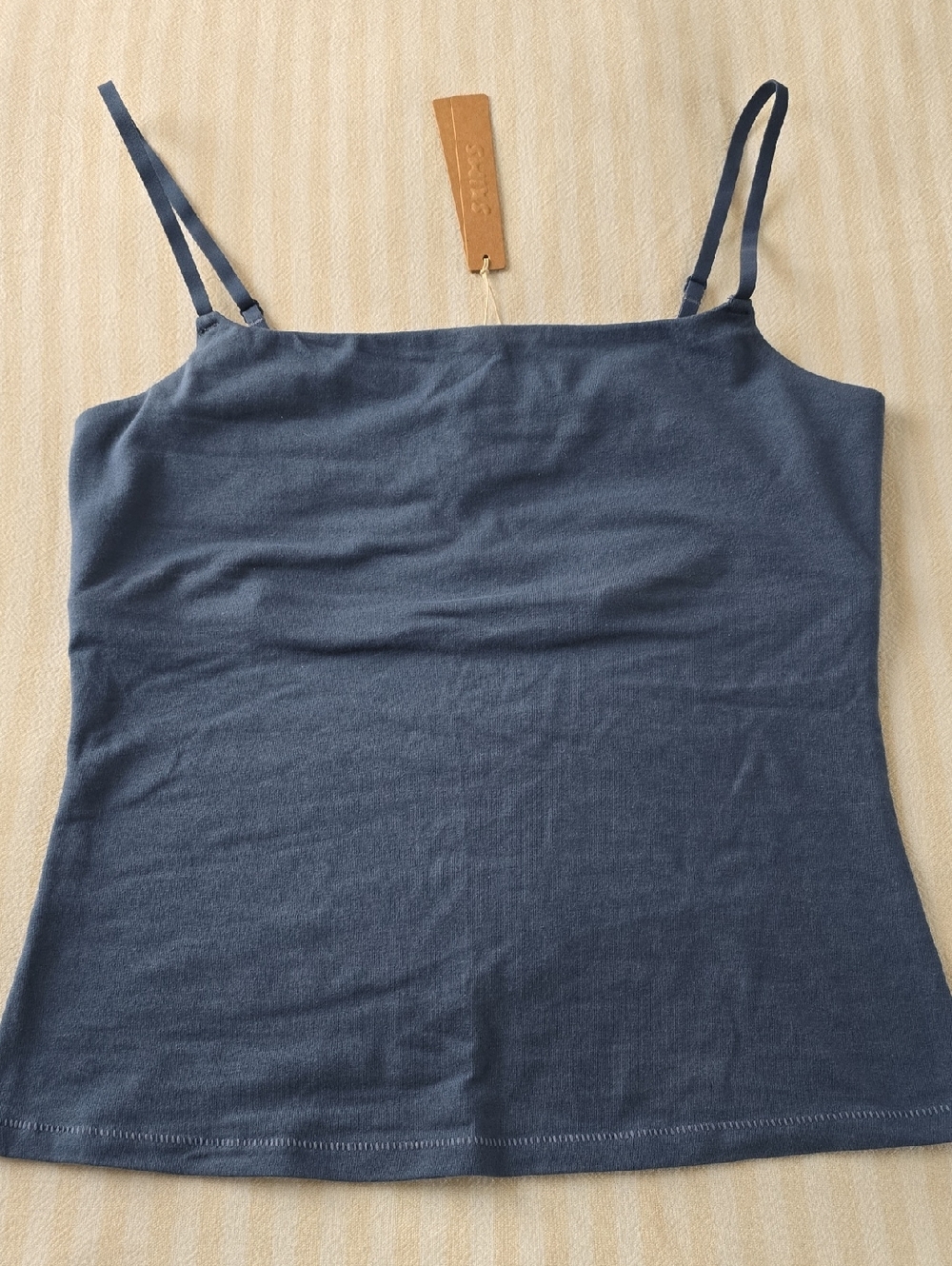 SKIMS Cotton Jersey Cami Size:Large Harbor